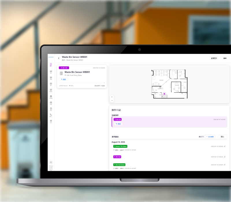 Smart bin monitoring platform